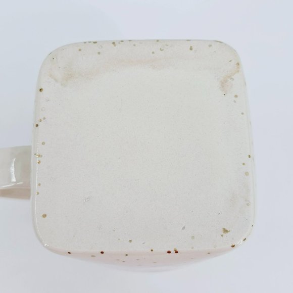 Anthropologie Mug Gold Glitter Gilded Shape Monogrammed C Coffee Tea Cocoa Cup - Picture 10 of 11